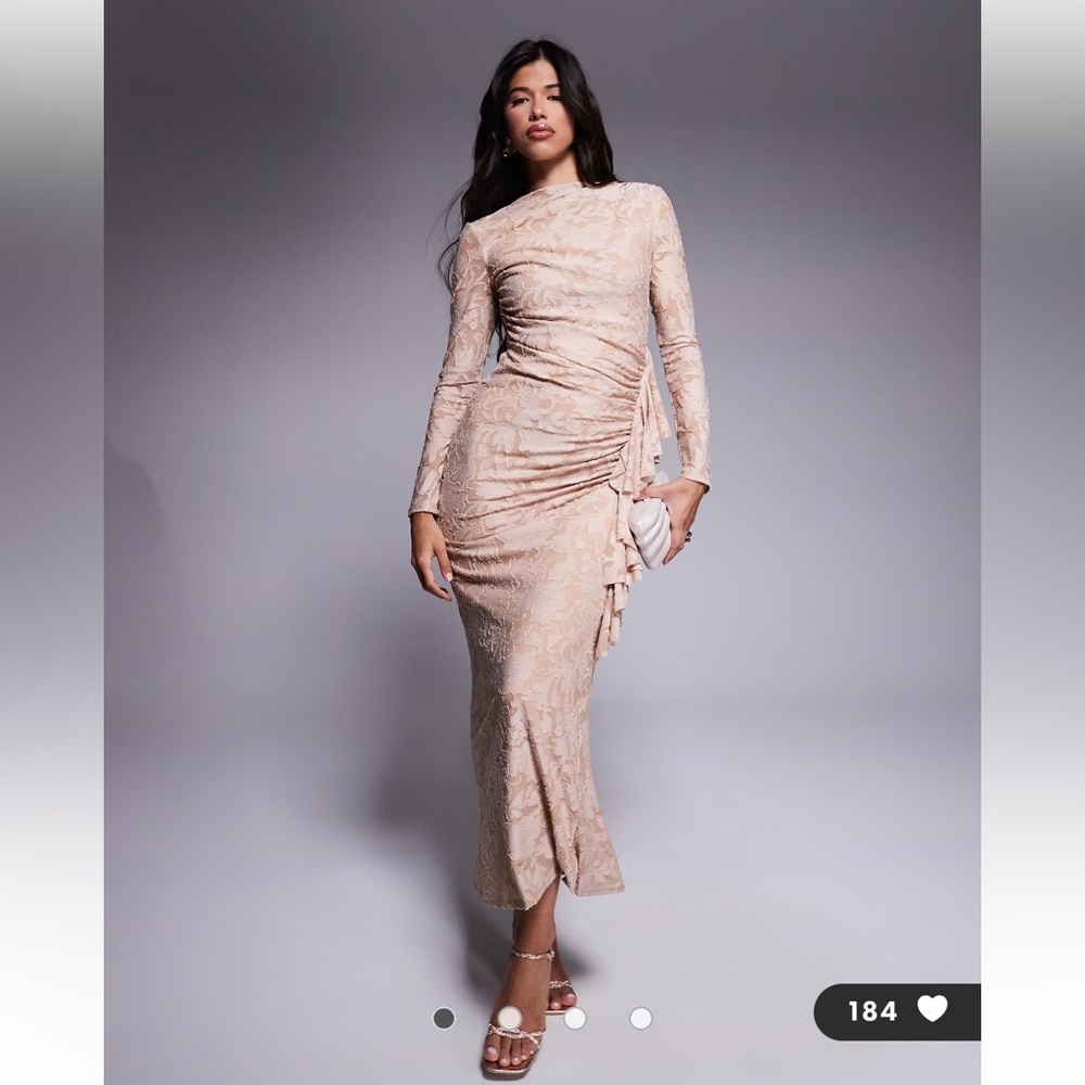 ASOS Daska Ruched Dress